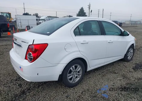 2013 Chevrolet Sonic Lt Auto from USA, damaged, VIN 1G1JC5SG2D4141565